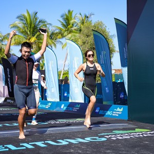 Race photo from Belitung Multisport Festival