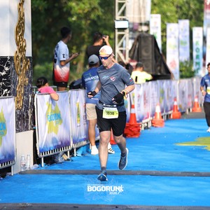 Race photo from BOGORUN 2026