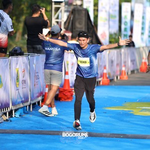 Race photo from BOGORUN 2026