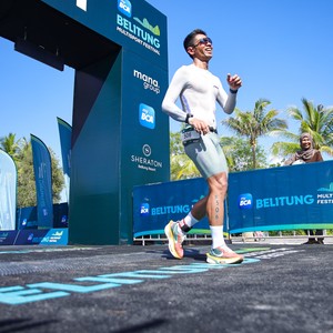 Race photo from Belitung Multisport Festival