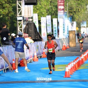 Race photo from BOGORUN 2026
