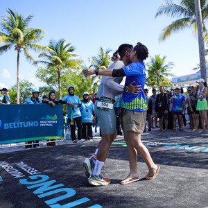 Race photo from Belitung Multisport Festival