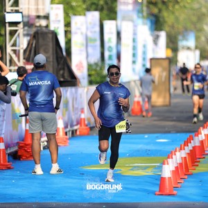 Race photo from BOGORUN 2026