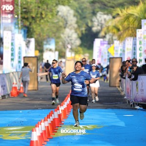 Race photo from BOGORUN 2026
