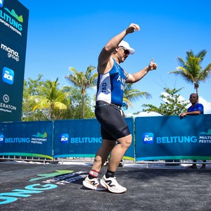 Race photo from Belitung Multisport Festival