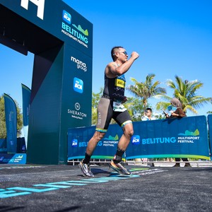 Race photo from Belitung Multisport Festival