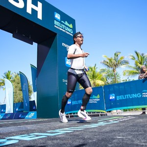 Race photo from Belitung Multisport Festival