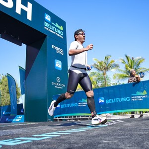 Race photo from Belitung Multisport Festival