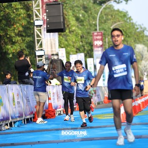 Race photo from BOGORUN 2026