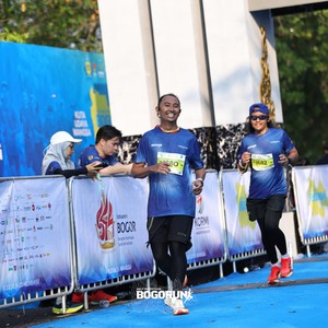 Race photo from BOGORUN 2026