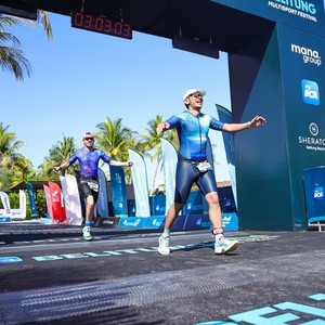 Race photo from Belitung Multisport Festival