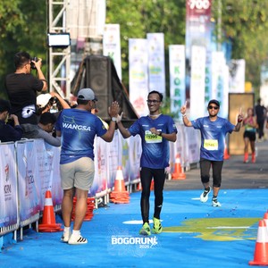 Race photo from BOGORUN 2026