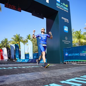 Race photo from Belitung Multisport Festival