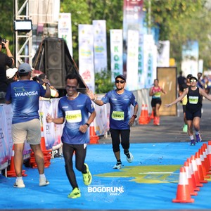 Race photo from BOGORUN 2026
