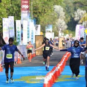Race photo from BOGORUN 2026