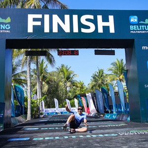 Race photo from Belitung Multisport Festival