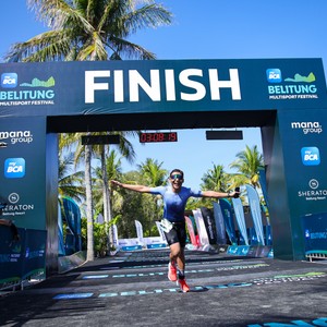 Race photo from Belitung Multisport Festival