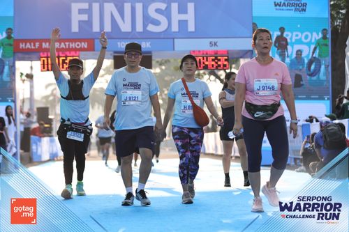 Race photo from SERPONG WARRIOR CHALLENGE RUN