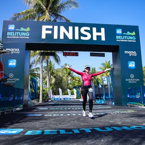 Race photo from Belitung Multisport Festival