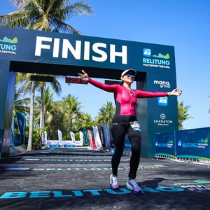 Race photo from Belitung Multisport Festival