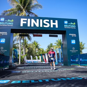 Race photo from Belitung Multisport Festival