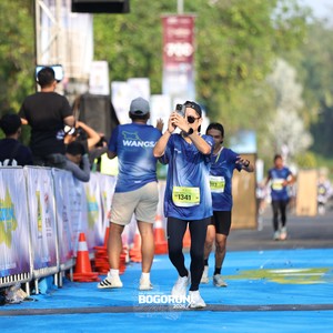 Race photo from BOGORUN 2026