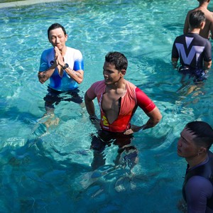 Race photo from Belitung Multisport Festival