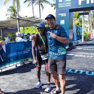 Race photo from Belitung Multisport Festival