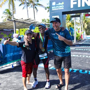 Race photo from Belitung Multisport Festival