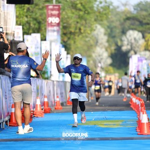 Race photo from BOGORUN 2026