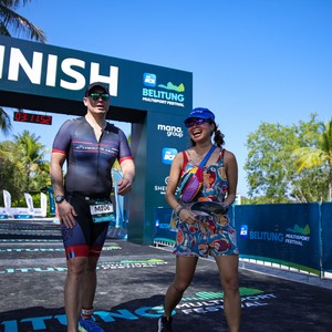 Race photo from Belitung Multisport Festival