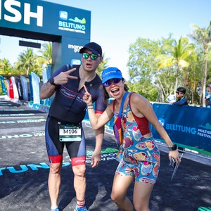 Race photo from Belitung Multisport Festival