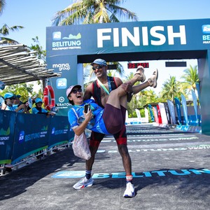 Race photo from Belitung Multisport Festival