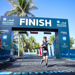 Race photo from Belitung Multisport Festival