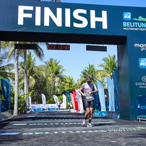 Race photo from Belitung Multisport Festival