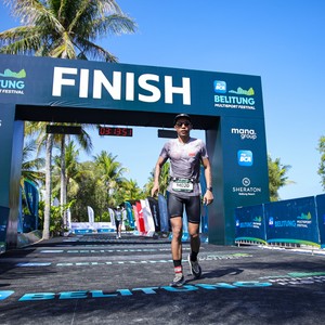 Race photo from Belitung Multisport Festival