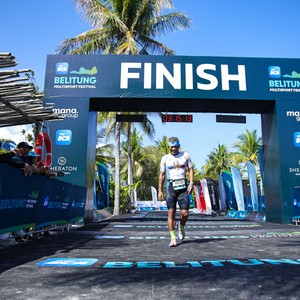 Race photo from Belitung Multisport Festival