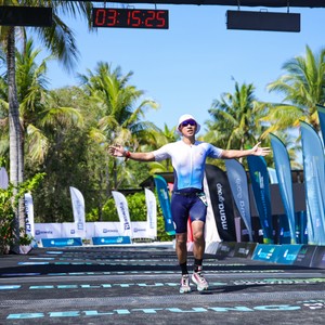 Race photo from Belitung Multisport Festival