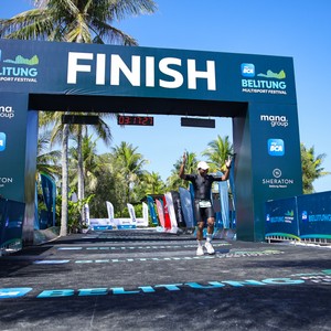 Race photo from Belitung Multisport Festival