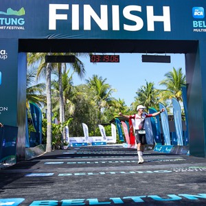 Race photo from Belitung Multisport Festival