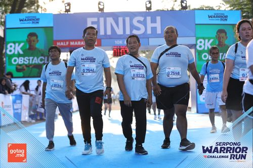 Race photo from SERPONG WARRIOR CHALLENGE RUN