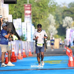 Race photo from BOGORUN 2026