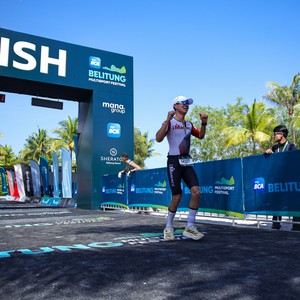 Race photo from Belitung Multisport Festival