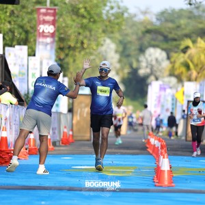 Race photo from BOGORUN 2026
