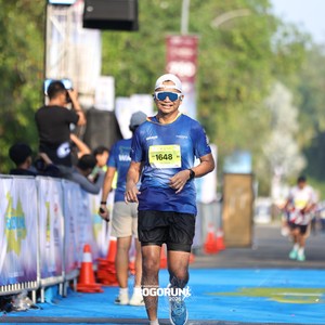Race photo from BOGORUN 2026