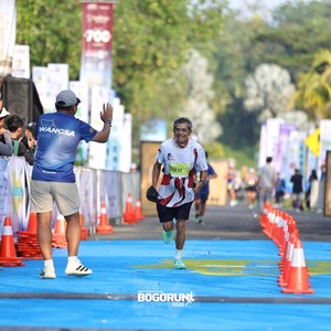Race photo from BOGORUN 2026