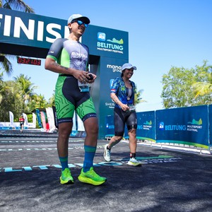 Race photo from Belitung Multisport Festival