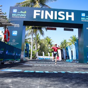 Race photo from Belitung Multisport Festival