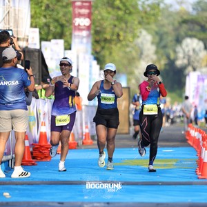 Race photo from BOGORUN 2026