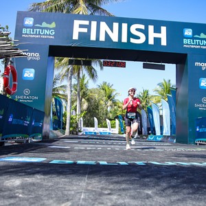 Race photo from Belitung Multisport Festival